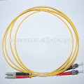 LC/ST Simplex SM Fiber Optic Patch Cord With Reb&Black olor Boot